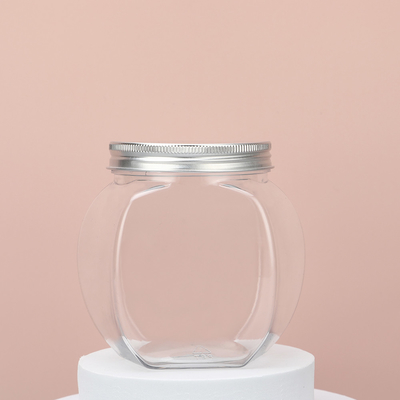 Customizable Logo Printed Plastic Jar Containers with Lids