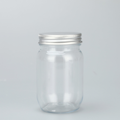 Customizable Logo Printed Plastic Jar Containers with Lids