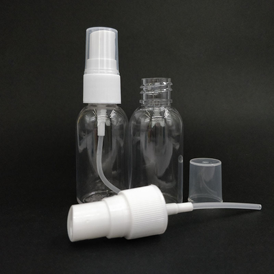 Transparent PET Plastic Spray Bottle With Smooth Surface