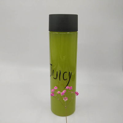 Modern Clear Plastic Leak Proof Milk Tea Bottles With Handle
