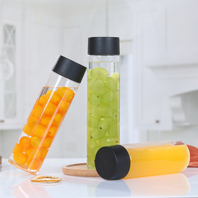 Handle Style Insulated Milk Tea Plastic Bottles
