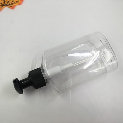 24mm Caliber Clear Squeeze Pump PET Bottles For Cosmetic Liquid Dispensing
