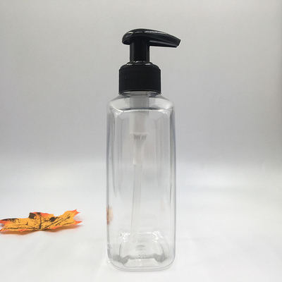 Reusable Plastic Pink PET Pump Bottle For Dispensing Lotion Facial Foam And Shampoo