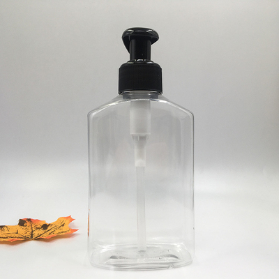 Reusable Plastic Pink PET Pump Bottle For Dispensing Lotion Facial Foam And Shampoo