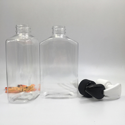 Reusable Plastic Pink PET Pump Bottle For Dispensing Lotion Facial Foam And Shampoo
