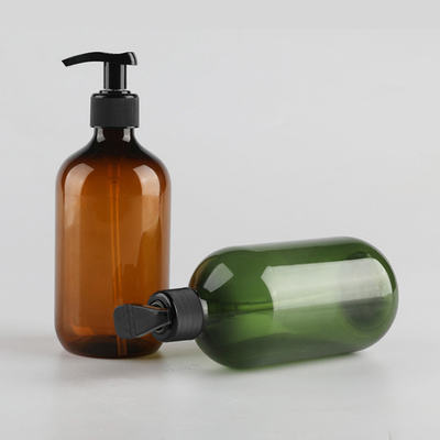 25.7g Pink PET Pump Bottle with Screw Cap for Skin Care