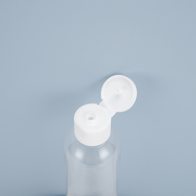 Custom Printed Clear Plastic Screw Top Bottles With Screw Cap