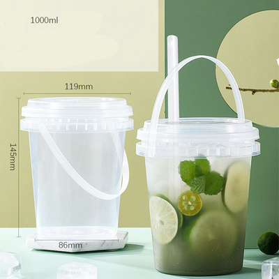Handle Milk Tea Bottles Perfect Beverage Packaging Solution with Handle