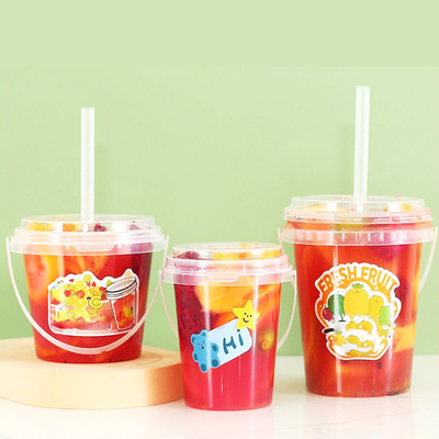 Handle Milk Tea Bottles Perfect Beverage Packaging Solution with Handle