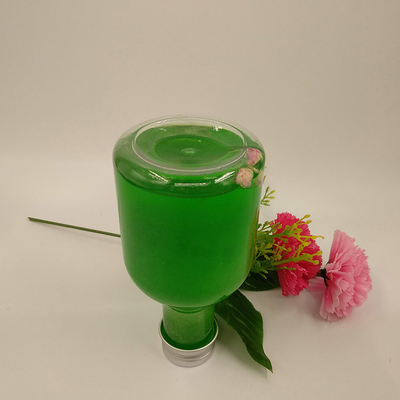 Round Clear Square Milk Tea Bottles For Juice Tea Water