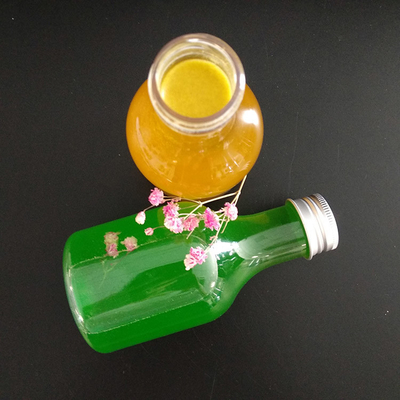 Square / Round Leak Proof Plastic Milk Tea Bottles With Screw On Lids