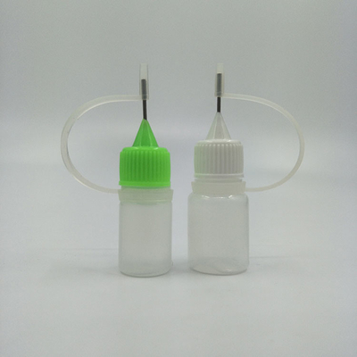 Clear Dropper Bottles With Screw Caps For Liquid Dispensing