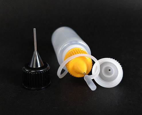 10-120ml Clear Glass Dropper Bottles With Screw Caps Black / Transparent Custom Printed