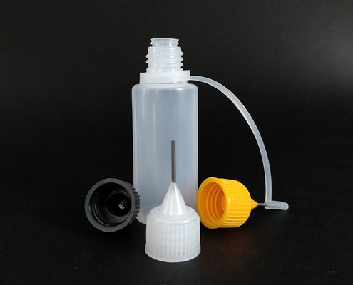 10-120ml Clear Glass Dropper Bottles With Screw Caps Black / Transparent Custom Printed