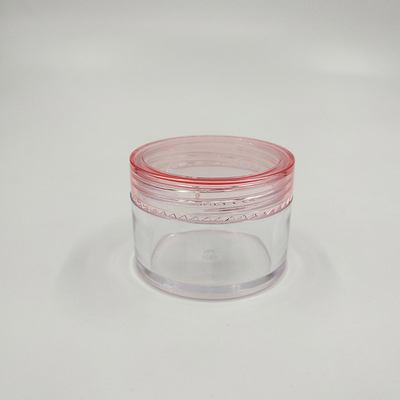 Personalized 100ml Plastic Cosmetic Jars With Customizable Branding
