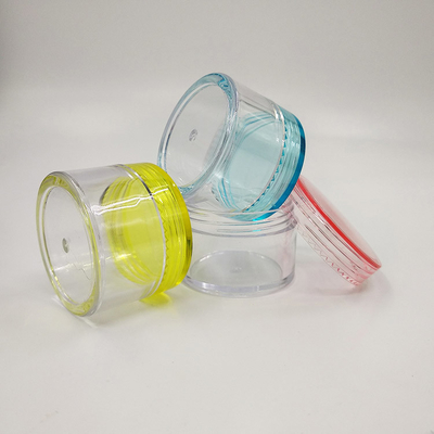 Personalized 100ml Plastic Cosmetic Jars With Customizable Branding