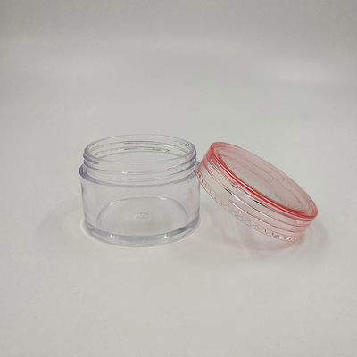 Personalized 100ml Plastic Cosmetic Jars With Customizable Branding