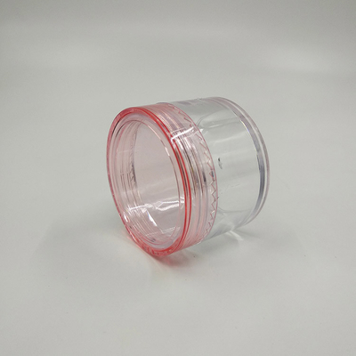 Personalized 100ml Plastic Cosmetic Jars With Customizable Branding