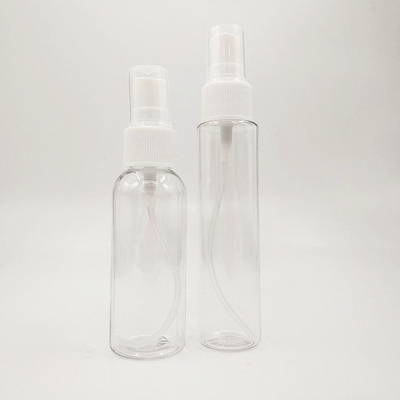 Durable Transparent PET Plastic Spray Bottles In Various Sizes