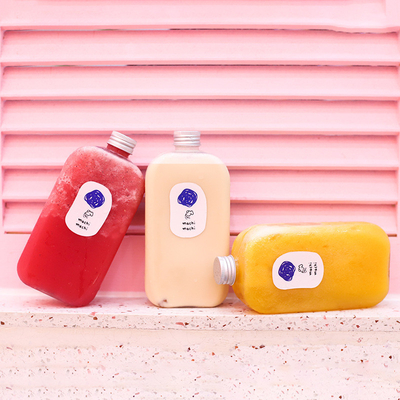 Insulated Milk Tea Beverage Bottles With Handles