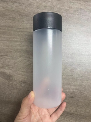 Modern Leakproof Double Layered Thermos Bottle With Screw On Lid And Handle