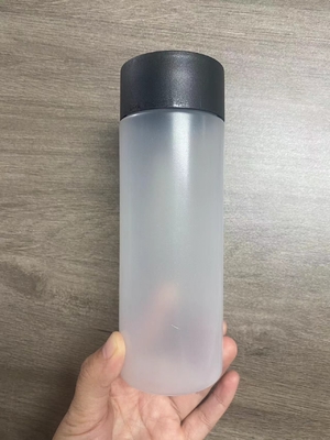 8oz 12oz 16oz Round Juice Plastic Bottle Packaging For Beverage With Screw Lid New Empty Pet Bottle