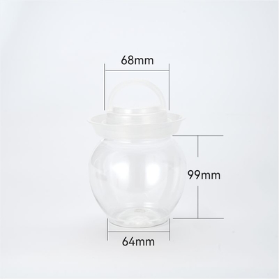 Modern Square And Round Milk Tea Drinking Bottles In Clear Or Custom Colors From 120ml To 500ml