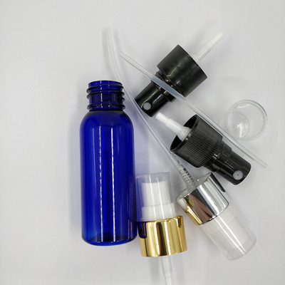 Clear Round Smooth PET Plastic Spray Bottle