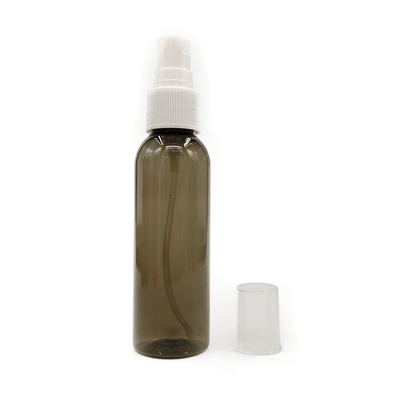 Durable Round Clear PET Plastic Spray Bottles For Travel And Cosmetics