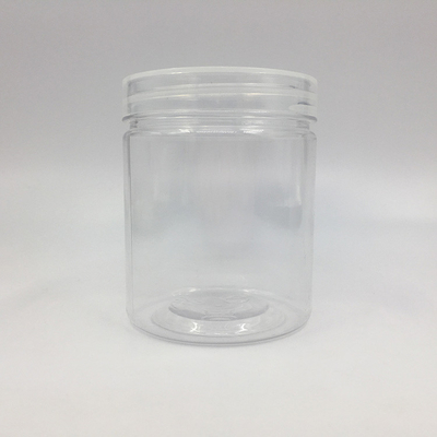 Customizable Plastic Jar Container With Pressure Sensitive Or Aluminum Foil Seal