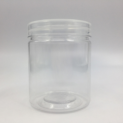 Customizable Plastic Jar Container With Pressure Sensitive Or Aluminum Foil Seal