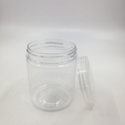 Customizable Plastic Jar Container With Pressure Sensitive Or Aluminum Foil Seal