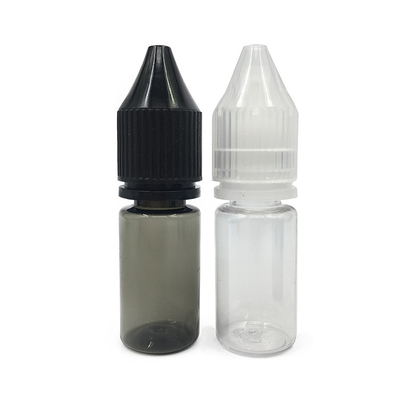 18mm Neck Size Custom Logo PET Screen Printed Small Bottles For Liquids 100ml