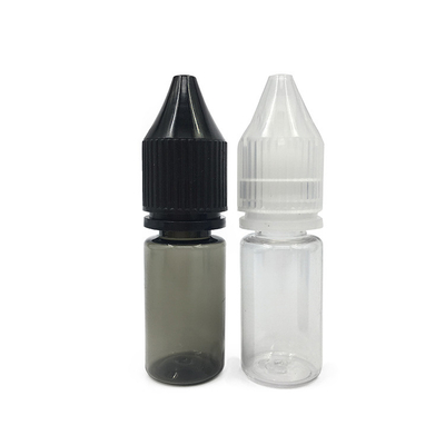 18mm Neck Size Custom Logo PET Screen Printed Small Bottles For Liquids 100ml