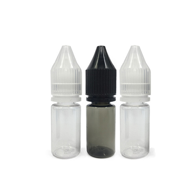 18mm Neck Size Custom Logo PET Screen Printed Small Bottles For Liquids 100ml
