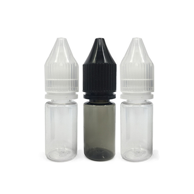 18mm Neck Size Custom Logo PET Screen Printed Small Bottles For Liquids 100ml