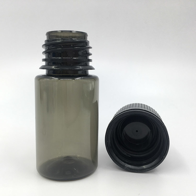 Childproof PET Plastic E Liquid Bottle Square for Accurate E Juice Mixing