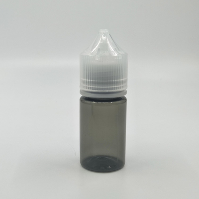Childproof PET Plastic E Liquid Bottle Square for Accurate E Juice Mixing