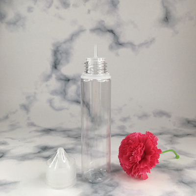 Customized Round E Liquid Bottle with Screen Printing 10-100ml Capacity