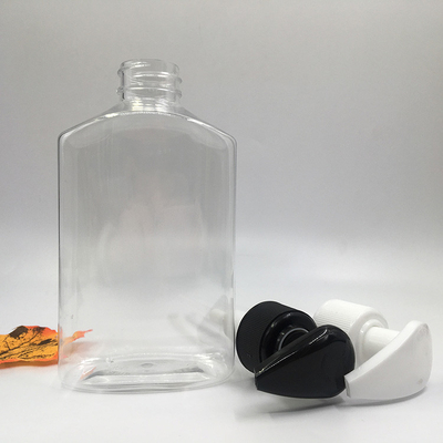PET Plastic Bottle With Pump Cap For Cosmetics Lotions Shampoos Toners And Essential Oils