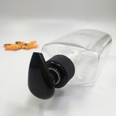 25.7g Pink Plastic Bottle With Pump And Hot Stamping For Cosmetics