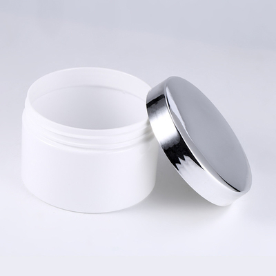 Clear Plastic Cosmetic Jar with Pressure Sensitive or Foil Seal for Ointment and Cream