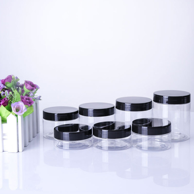 Personalized Logo Cosmetic Plastic Jar with Pressure Sensitive Gasket