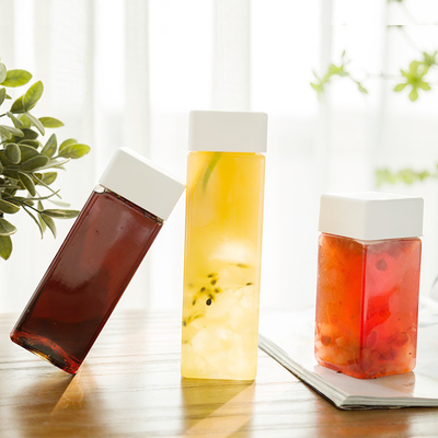 Screw on Lid Medium Capacity Insulated Milk Tea Bottles with Leak proof Function