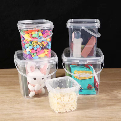 700ml Clear Plastic Bubble Tea Jugs
