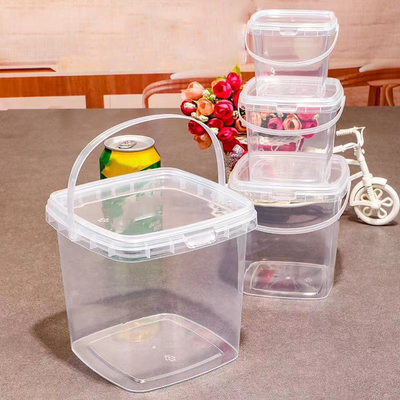 700ml Clear Plastic Bubble Tea Jugs