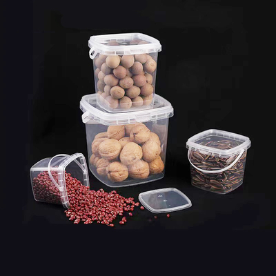 Leak Proof Clear Plastic Milk Tea Jugs with Screw On Lids