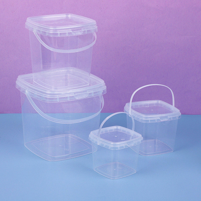 0.5kg Clear Plastic Leak Proof Milk Tea Water Bottles