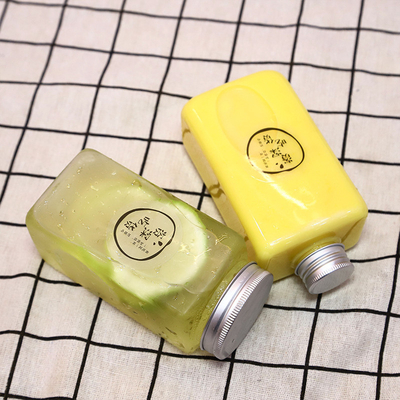 Leak Proof Plastic Milk Tea Bottles With Ergonomic Handles