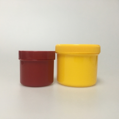 Transparent Plastic Jar and Lid for Food Storage and Packaging
